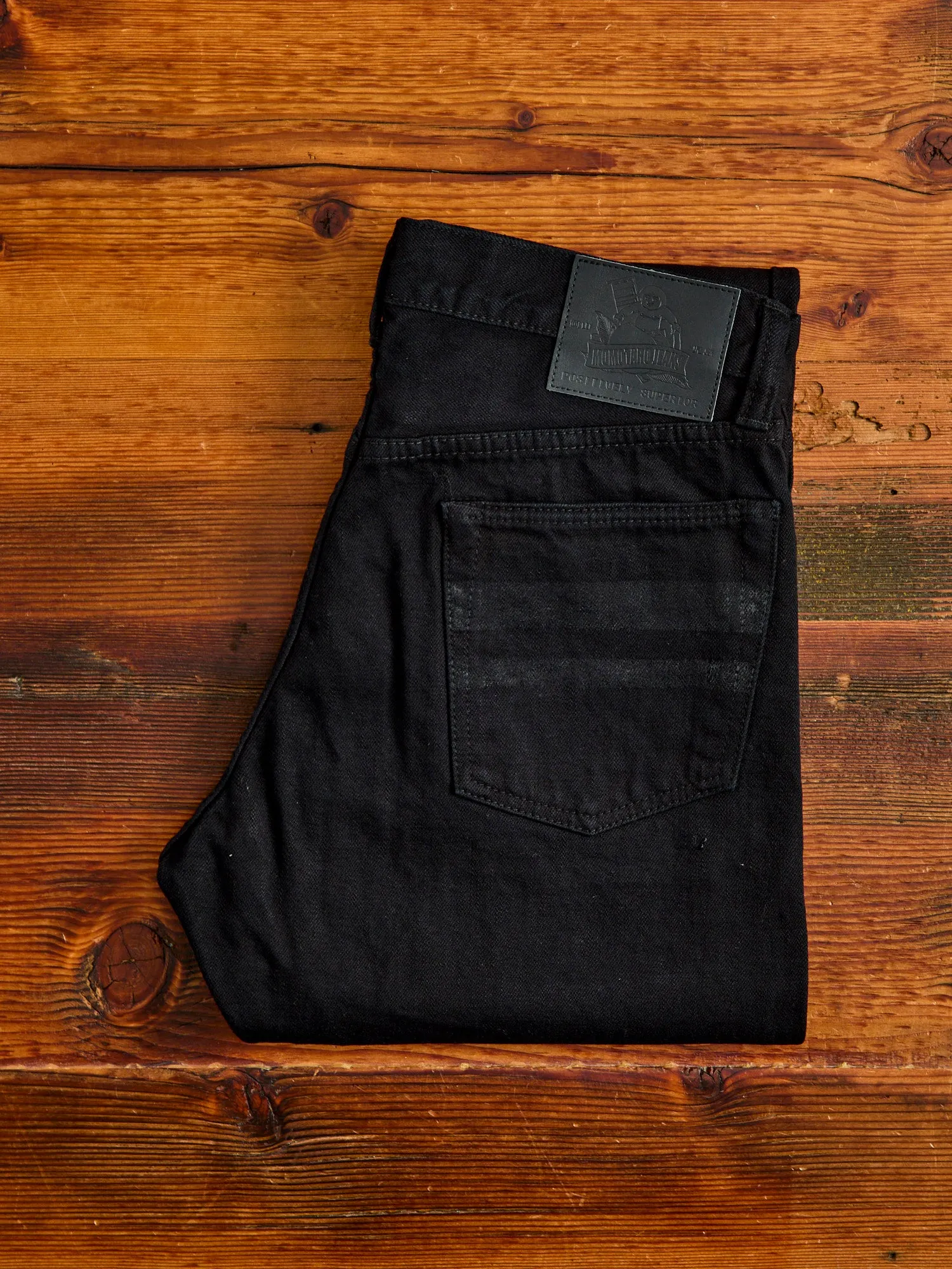 0405SP-OD "Sumi Ink Overdye" 15.7oz Selvedge Denim - High Tapered Fit