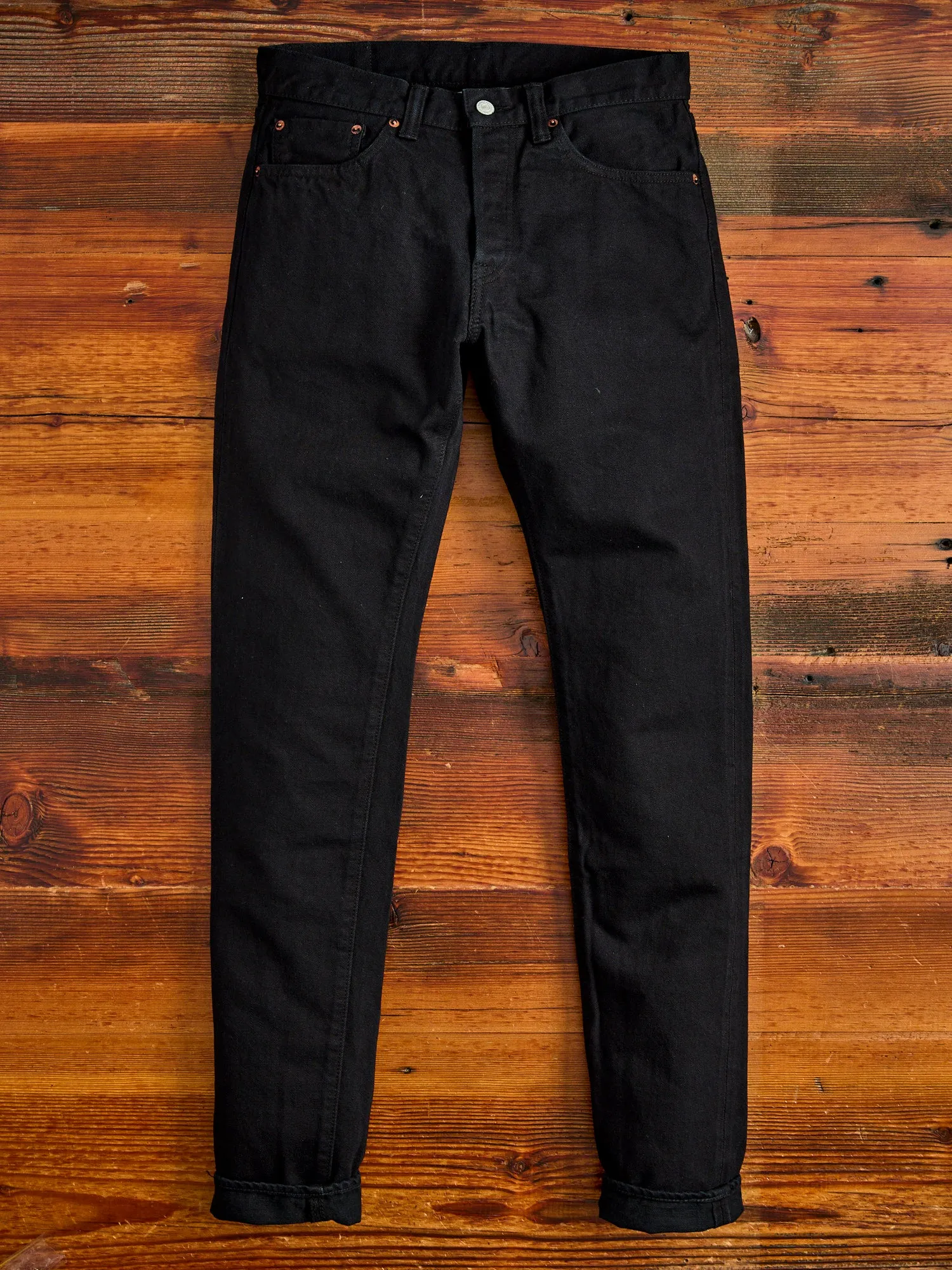 0405SP-OD "Sumi Ink Overdye" 15.7oz Selvedge Denim - High Tapered Fit