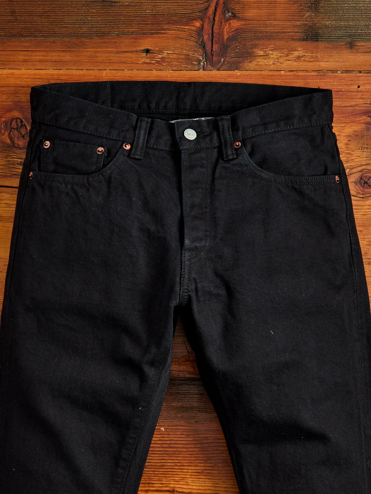 0405SP-OD "Sumi Ink Overdye" 15.7oz Selvedge Denim - High Tapered Fit