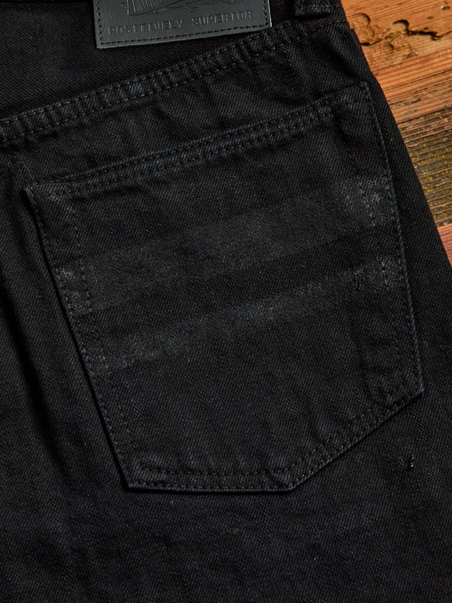 0405SP-OD "Sumi Ink Overdye" 15.7oz Selvedge Denim - High Tapered Fit