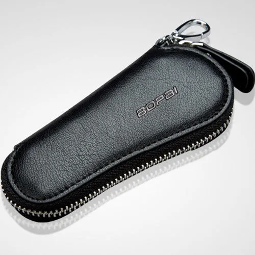 2017 Best Selling Men's 100% Genuine Cow Leather Purse Car Key Wallets Fashion Women Housekeeper Holders carteira chave