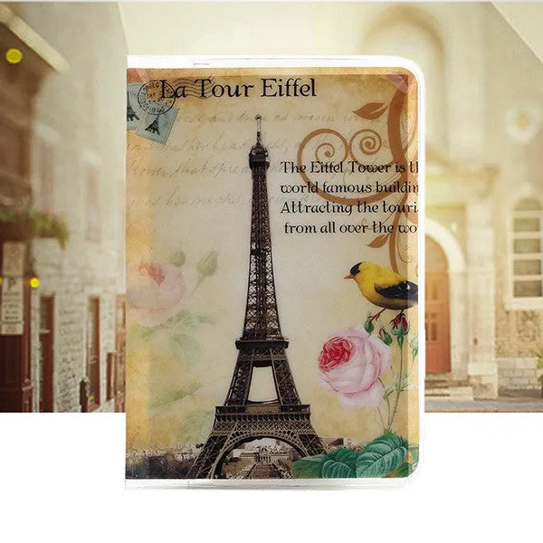 3D PU&PVC Patterns Passport  Holders Ticket Protector card holder Bag Organizer , passport cover  for Travel  free Shipping