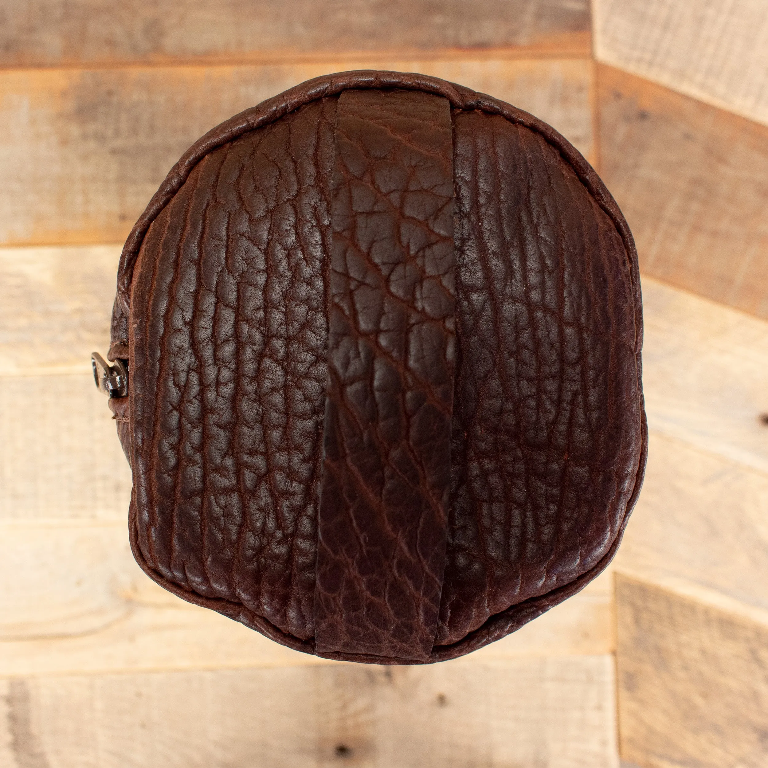 Bison Brown Toiletry Bag