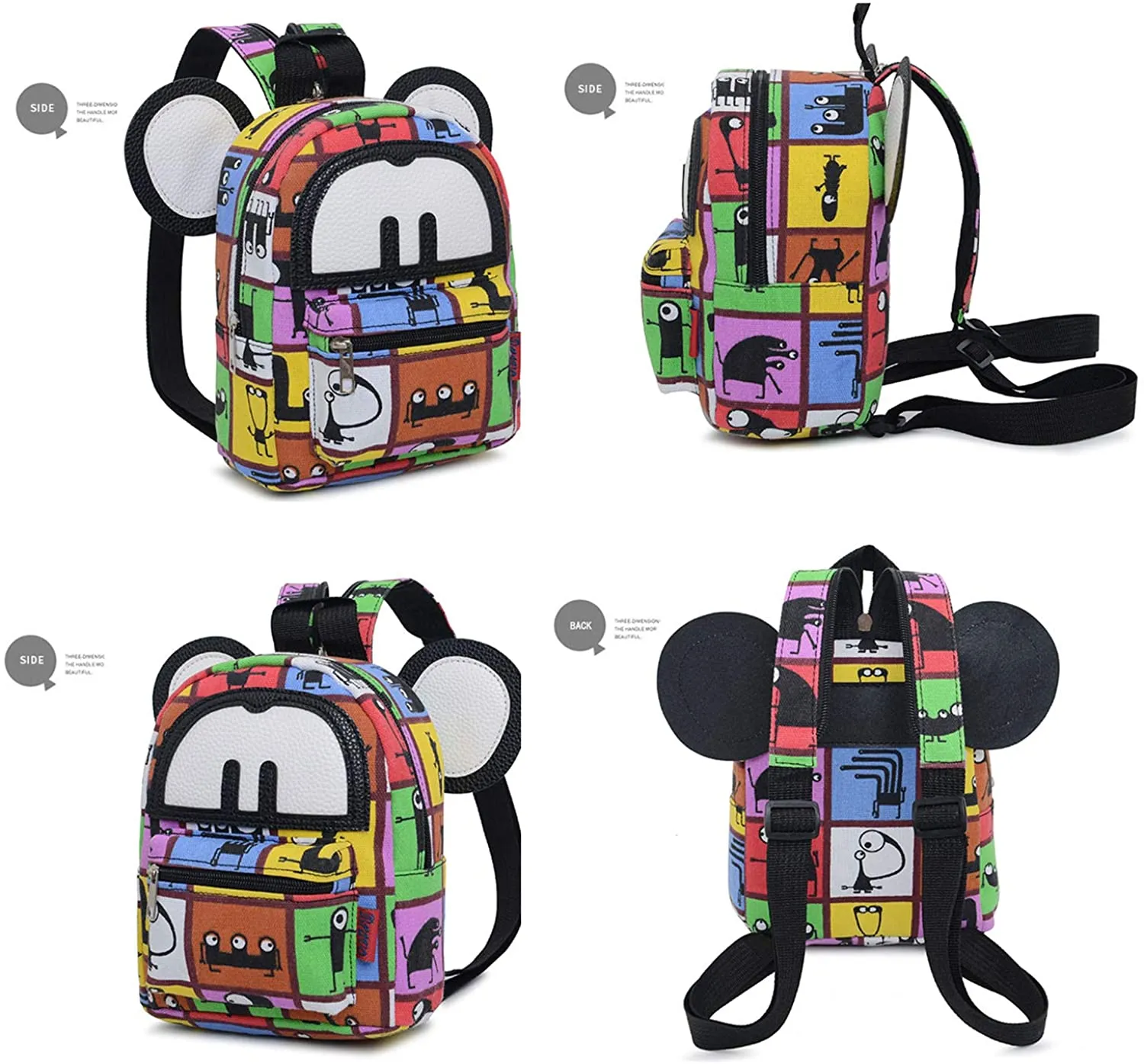 Bravo BTS Mini Ears Backpack, 9" (British)