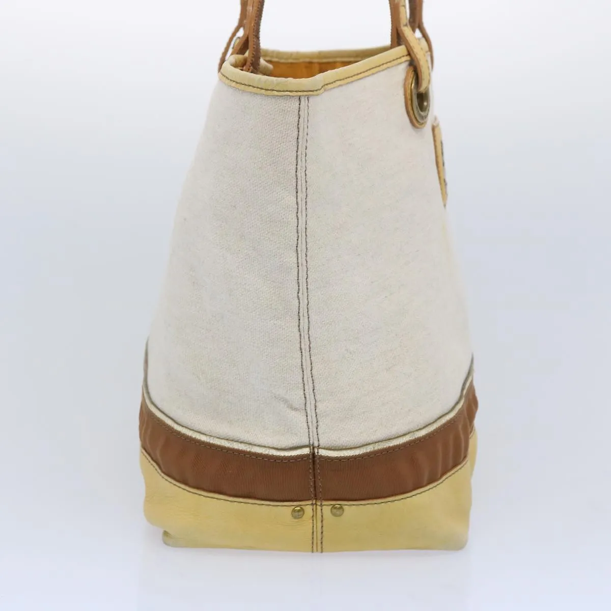 BURBERRY Blue Label Tote Bag Canvas Beige  ti1544