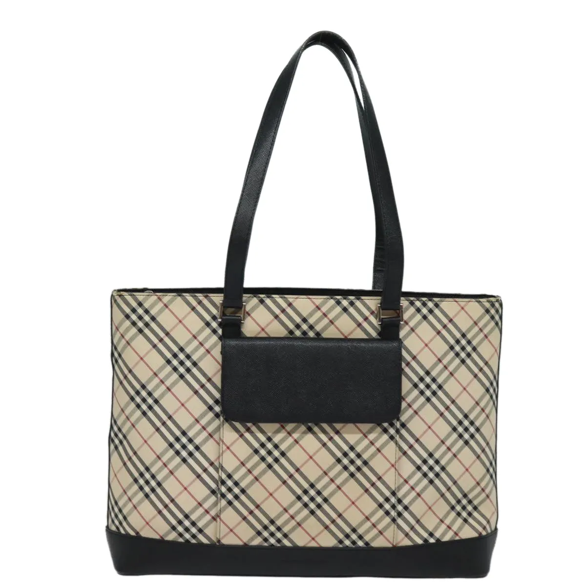 BURBERRY Nova Check Tote Bag Canvas Beige  81323