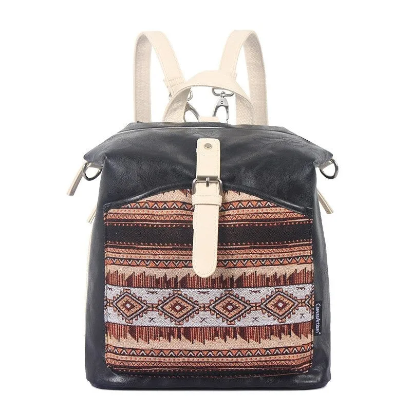 Canvas Casual Backpacks For Women