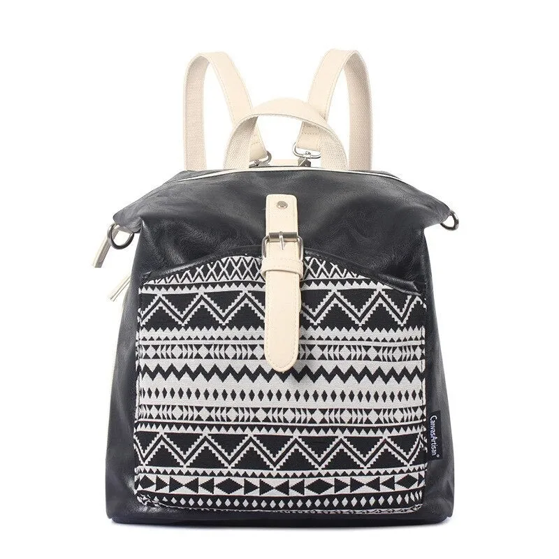 Canvas Casual Backpacks For Women