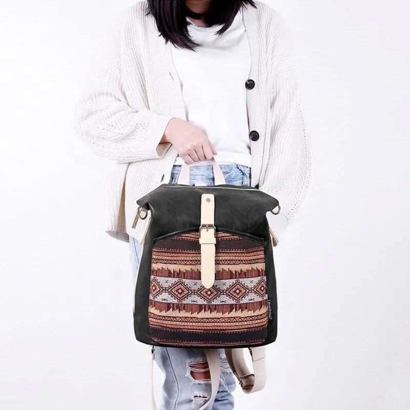 Canvas Casual Backpacks For Women