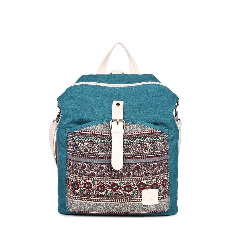 Canvas Casual Backpacks For Women