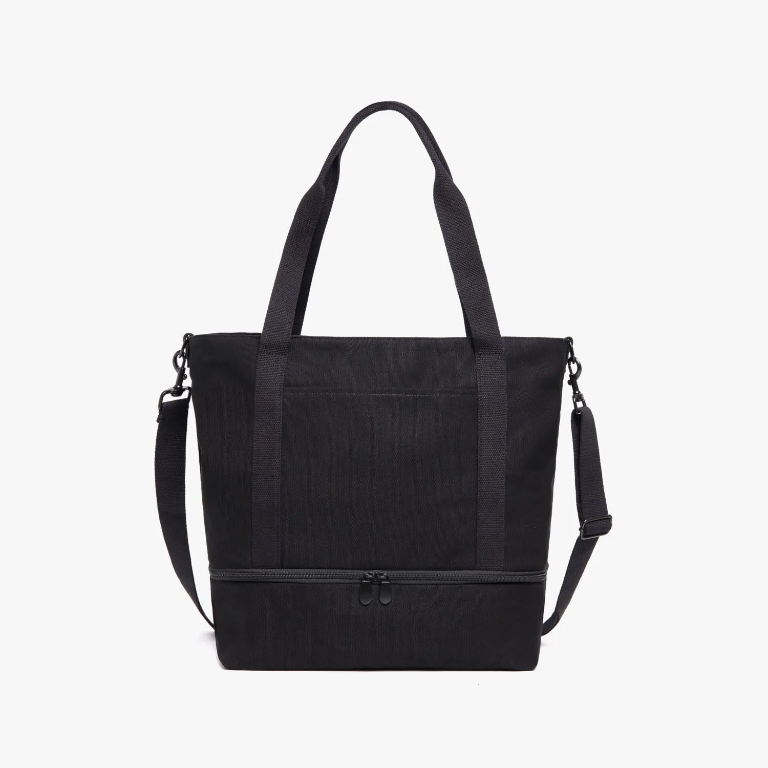 Catalina Deluxe Tote - Eco Friendly Canvas - Black