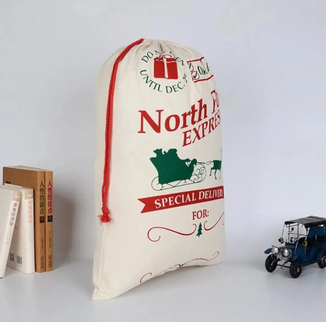 Christmas Hessian bags 50 x70 Cm Gift bags Santa sacks