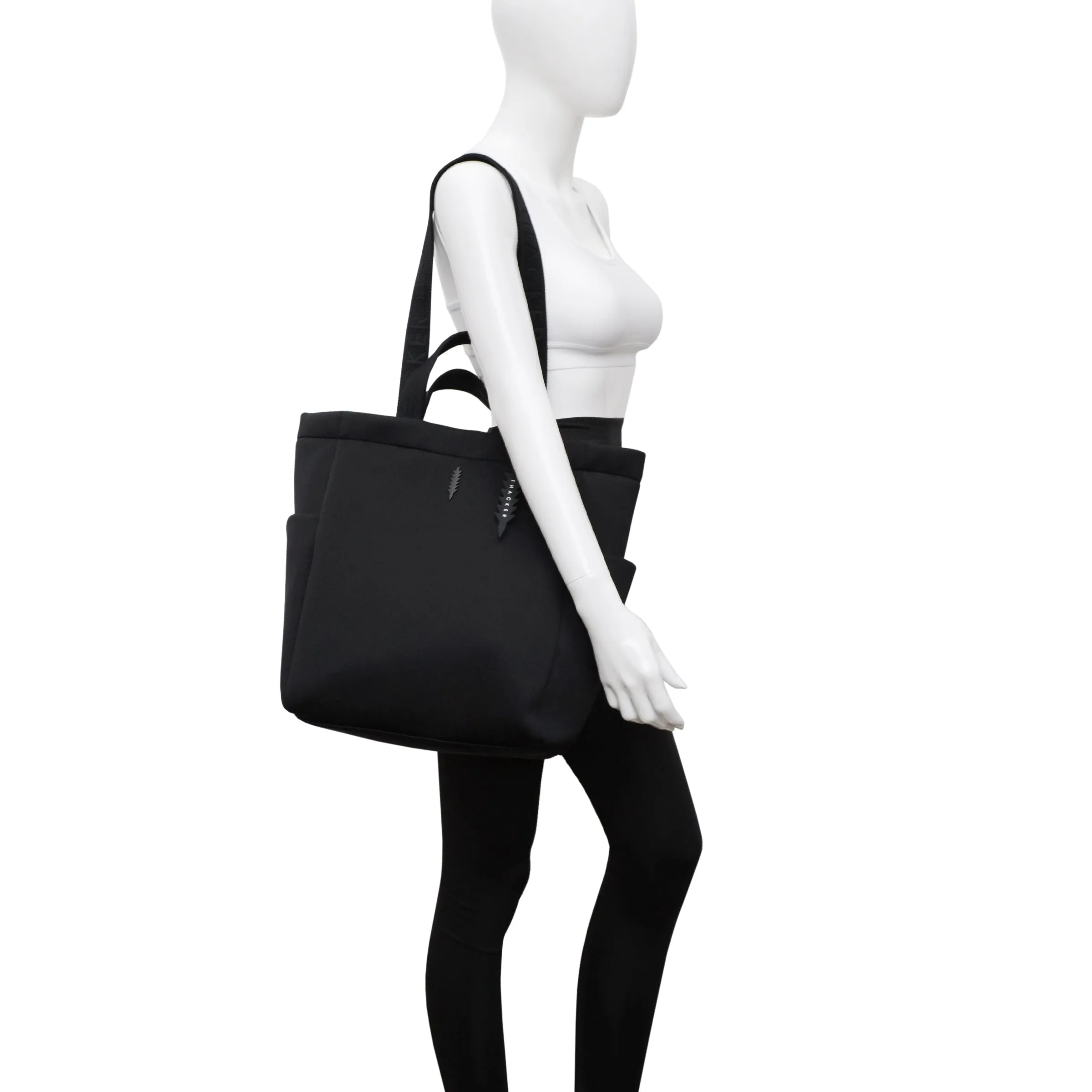 Cocoon Day Tote | Black Neoprene