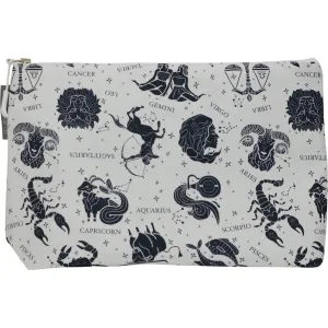 Cosmetic Bag - Large - Zodiac White