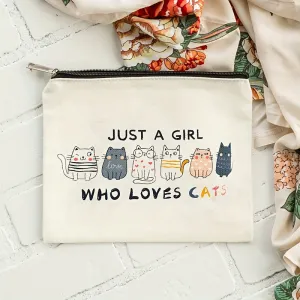 Cute Cat Makeup Bag Perfect Gift for Cat Lovers