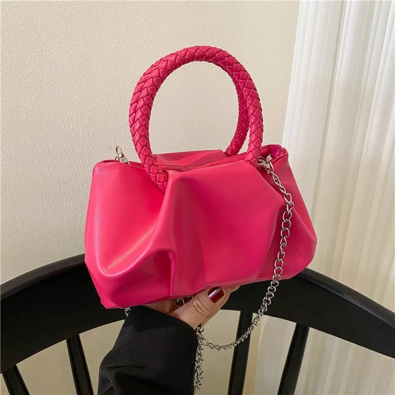 Darianrojas Fashion Luxury Handlebags for Women Trend Crossbody Bags Armpit Bag Shopping Chain Shoulder Bags Dumpling Handbag Female