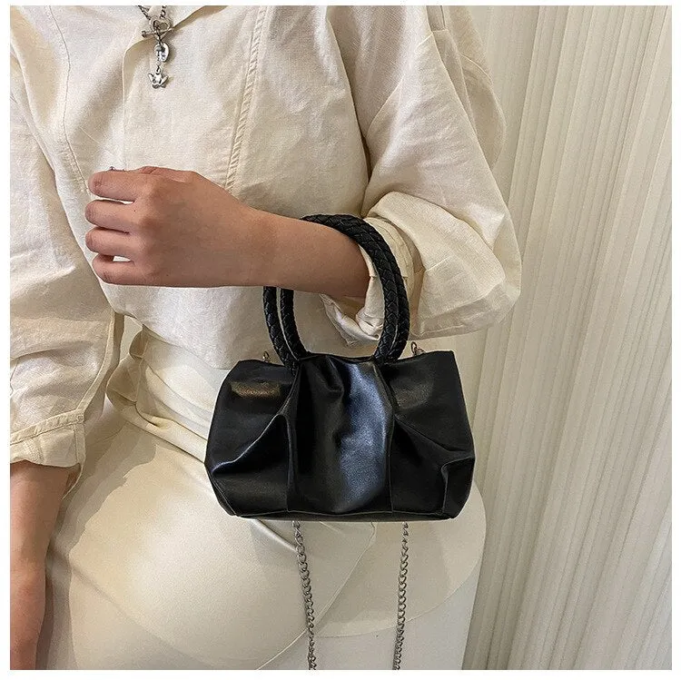 Darianrojas Fashion Luxury Handlebags for Women Trend Crossbody Bags Armpit Bag Shopping Chain Shoulder Bags Dumpling Handbag Female