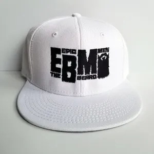 Epic Beard Men WHITE Snapback