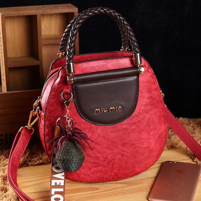 Fashion Braided Messenger Bag