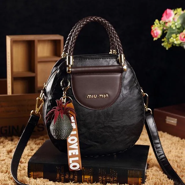 Fashion Braided Messenger Bag