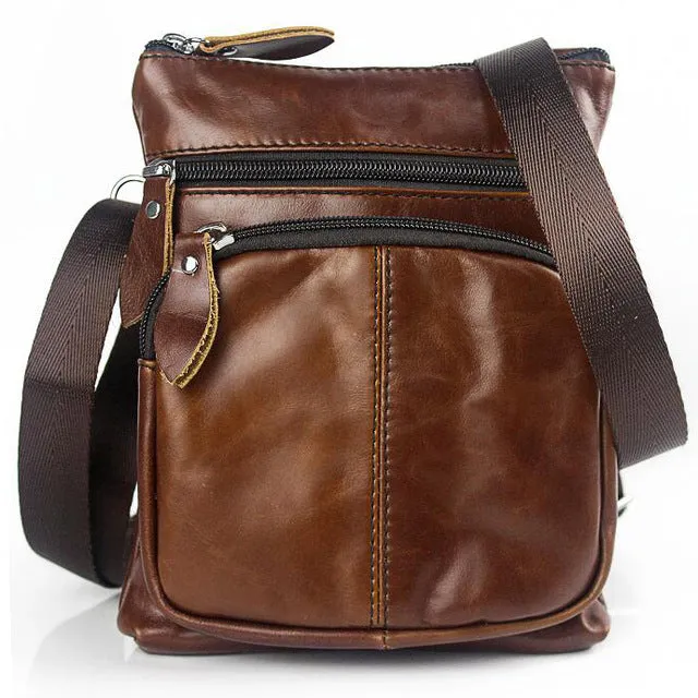 Genuine Leather men bags