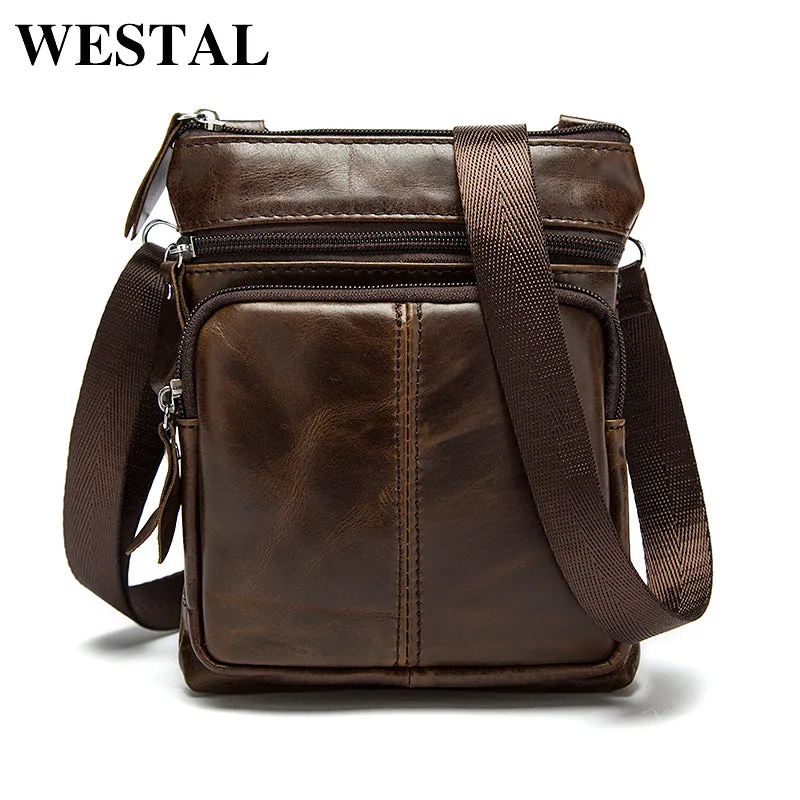 Genuine Leather men bags