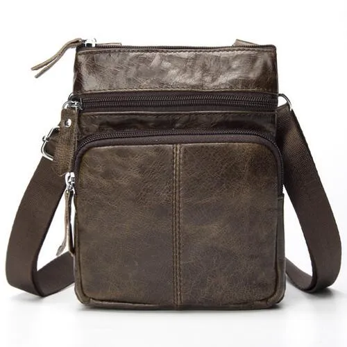 Genuine Leather men bags