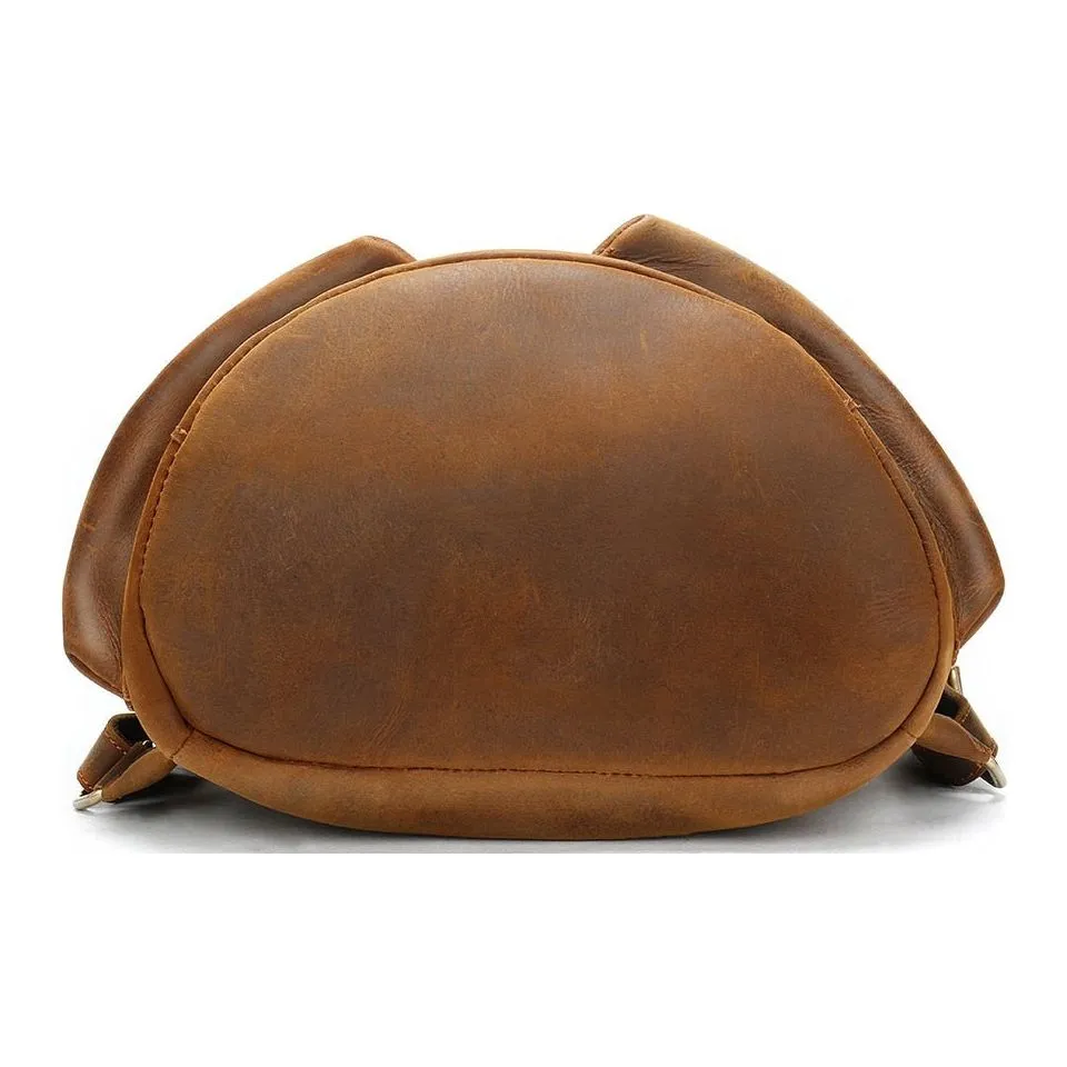 GlamLeather Vintage Softback Backpack