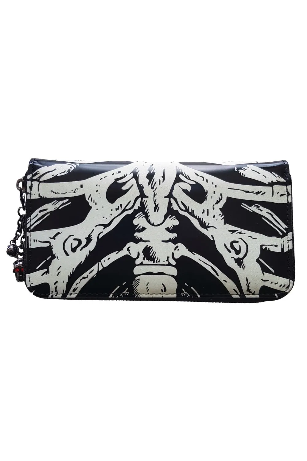 Glow-In-The-Dark Skeleton Wallet by Banned Apparel