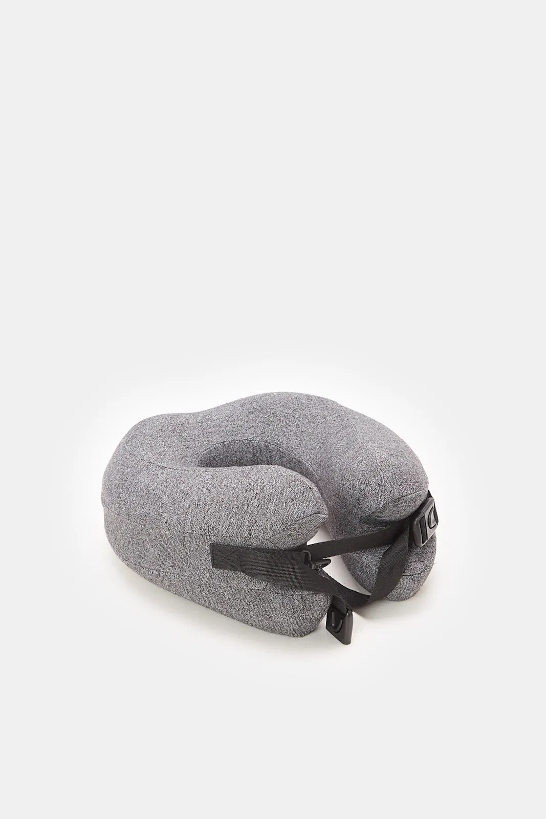 Grey Memory Foam Neck Pillow