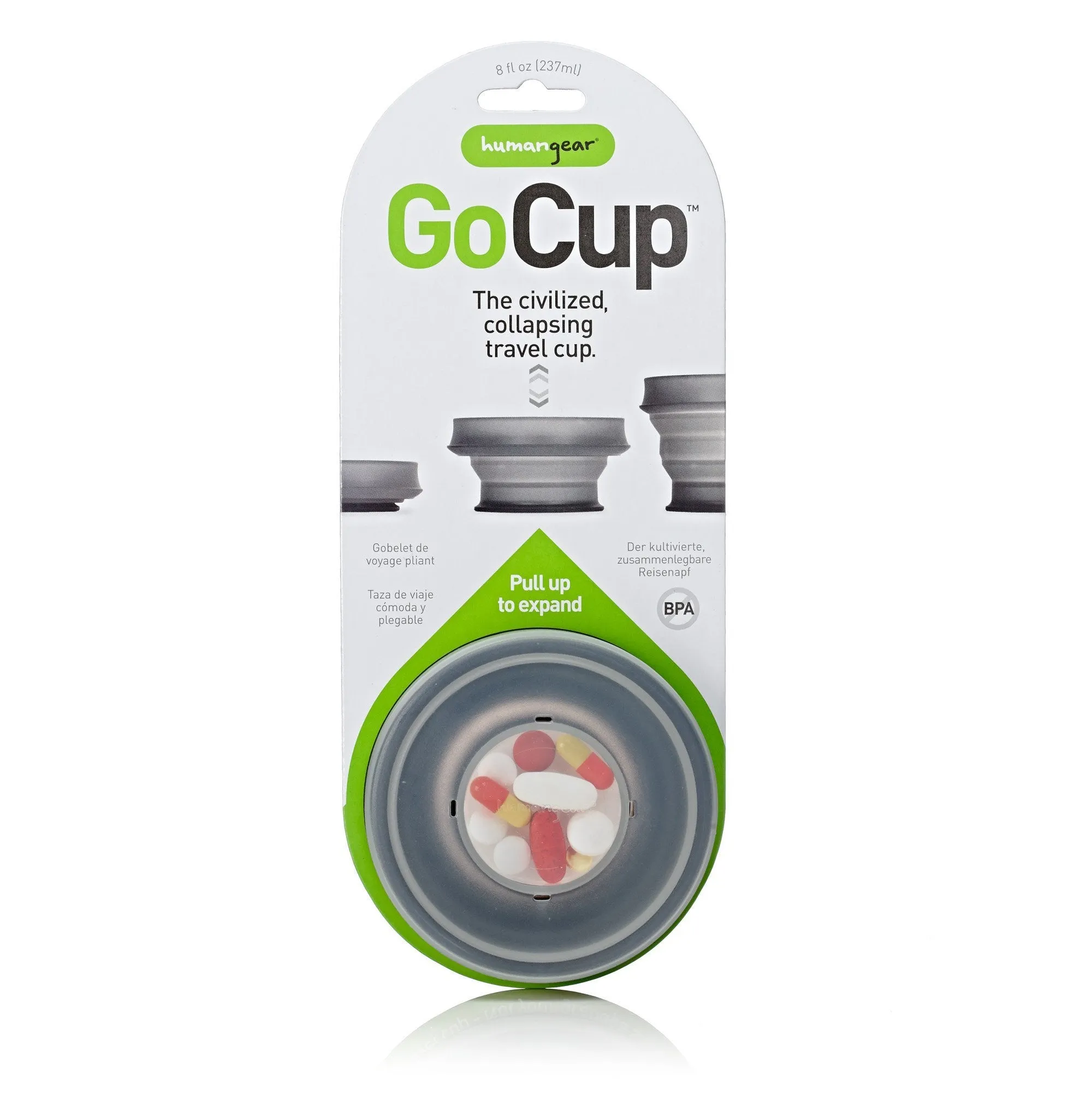 Humangear GoCup Travel Cup 8oz (237mL)