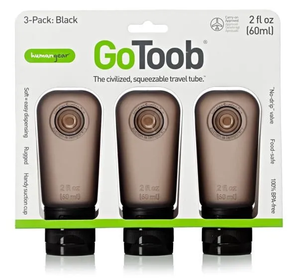 Humangear GoToob 55mL (pack of 3)