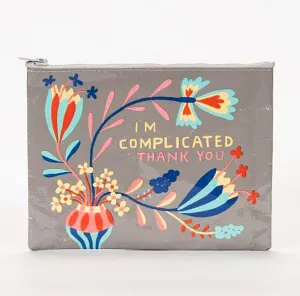 I'm Complicated, Thank You Zipper Pouch