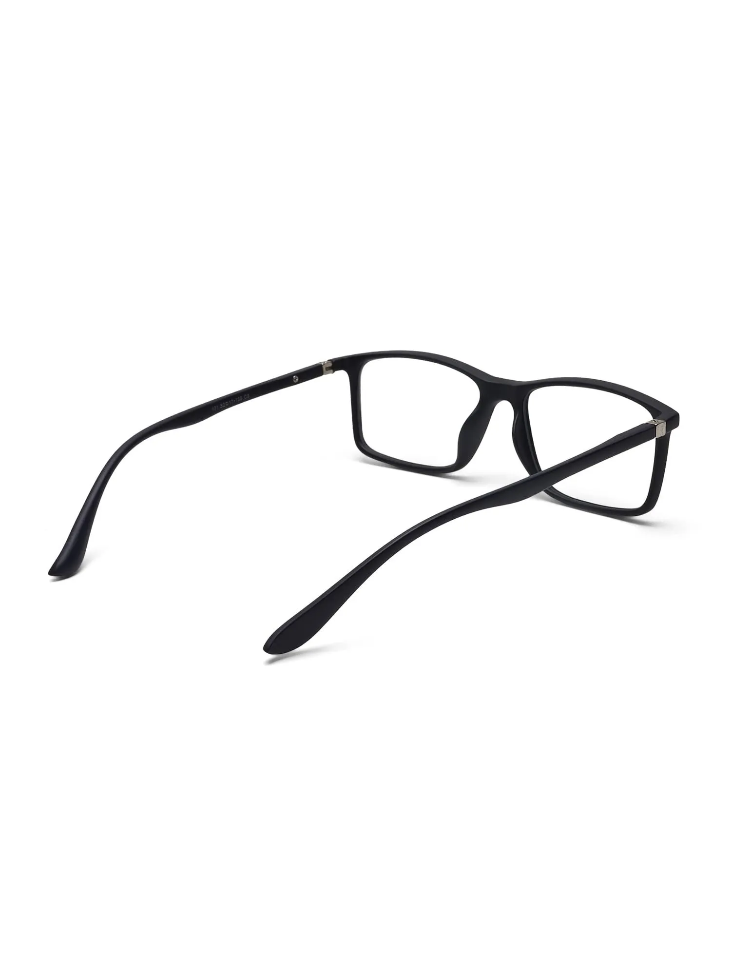 Intellilens Square Blue Cut Computer Glasses for Eye Protection (Blue) | Unisex, UV Protection Zero Power, Anti Glare & Blue Light Filter Glasses