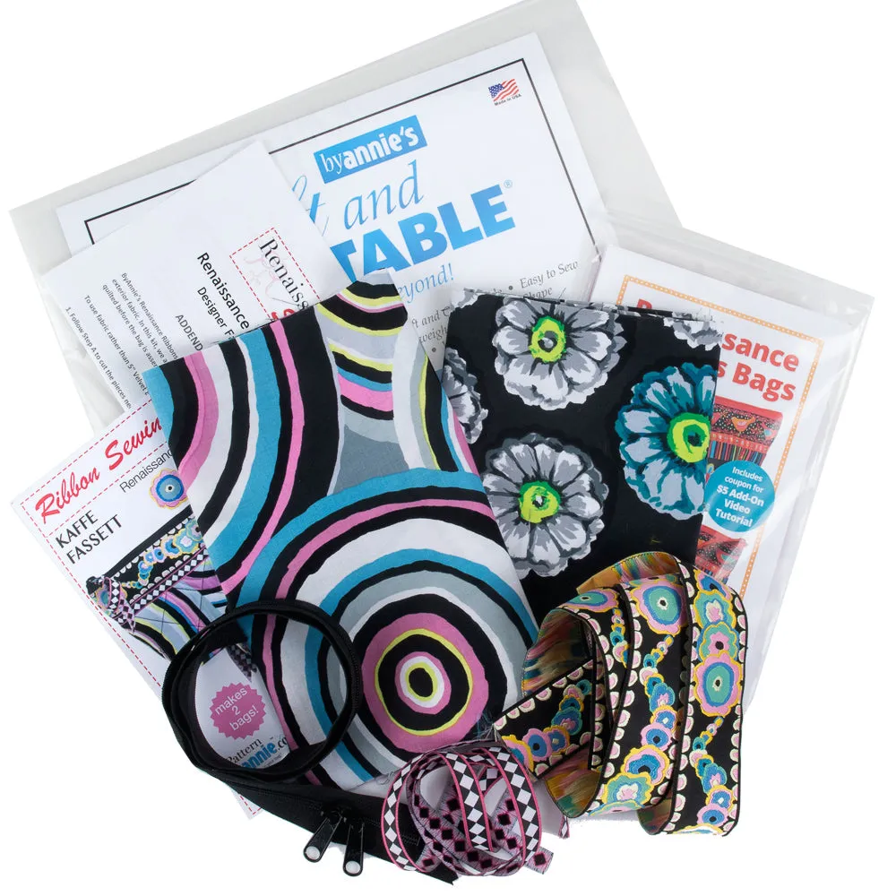 Kit-Zipper Bags-Kaffe Target Black