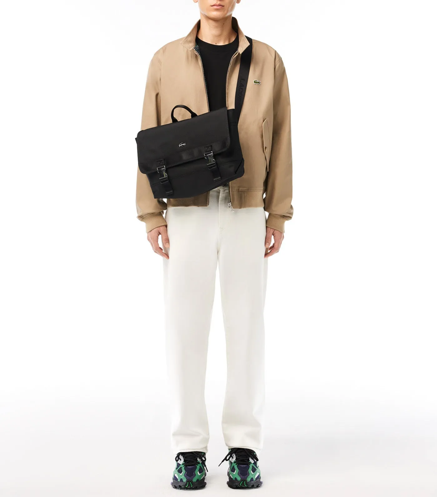 Kome Shoulder Bag With Ipad Pocket Noir