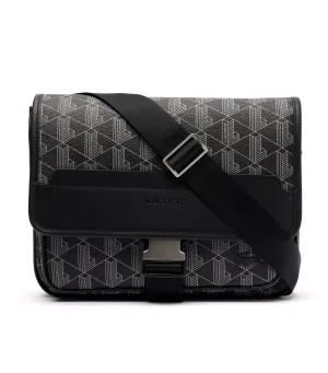 Large The Blend Monogram Flap Close Bag Monogram Noir Gris