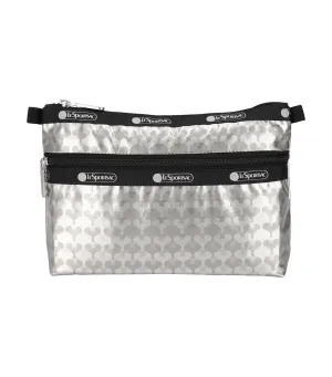 LeSportsac x Disney 100 Platinum Cosmetic Clutch Multi