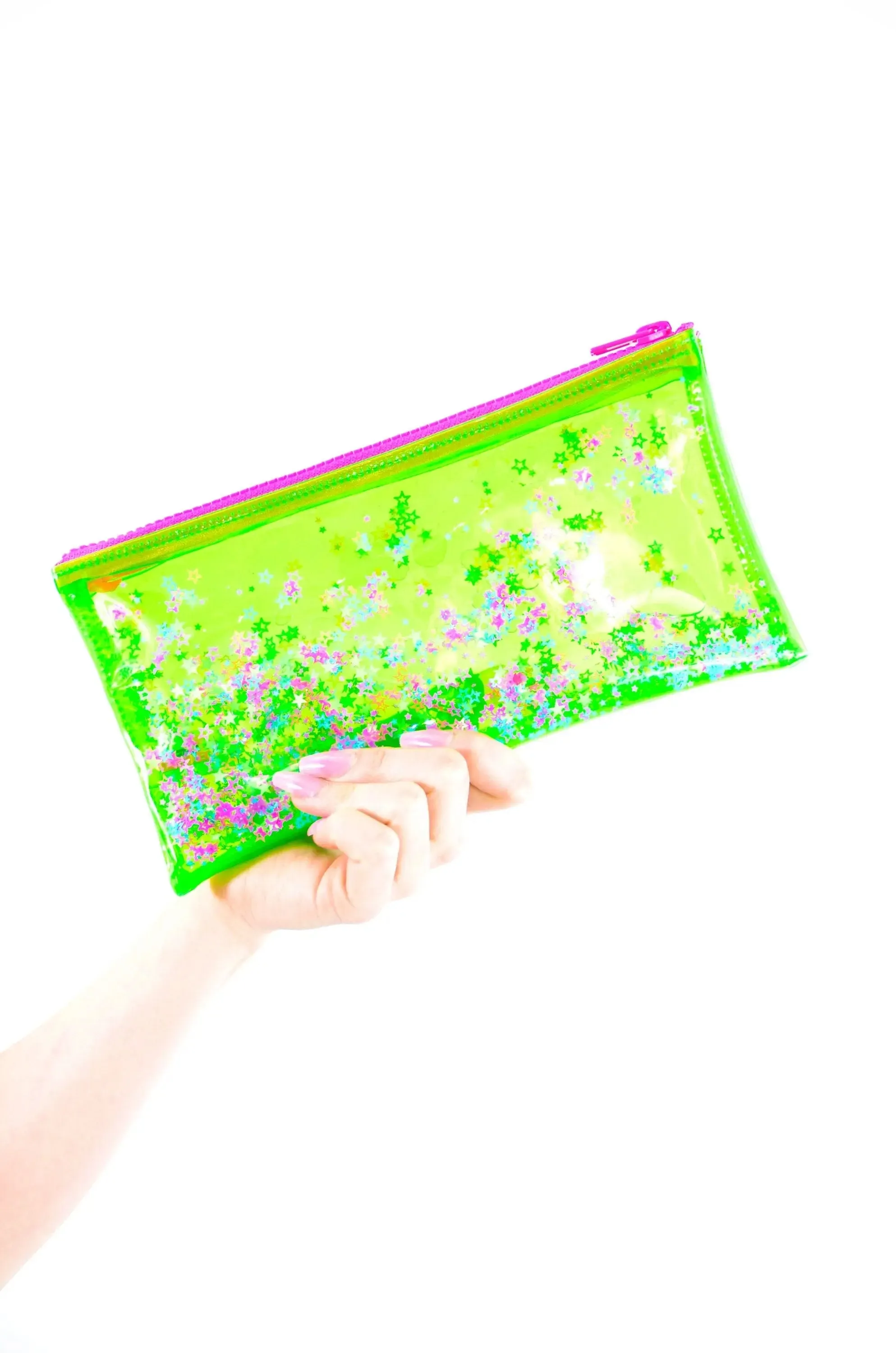 Liquid Glitter Pouch by Electric Bubblegum