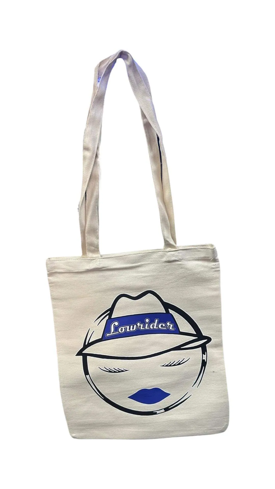 Lowrider Blue Girl Tote Bag