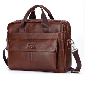 Men Genuine Leather Handbags