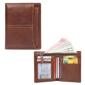 Men's Genuine Leather RFID Wallet NZ