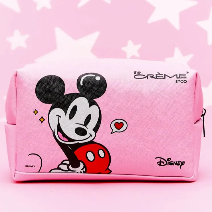 Mickey & Minnie Mouse Travel Pouch Both Sides Printed Pink (1 unit)