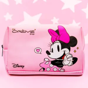 Mickey & Minnie Mouse Travel Pouch Both Sides Printed Pink (1 unit)