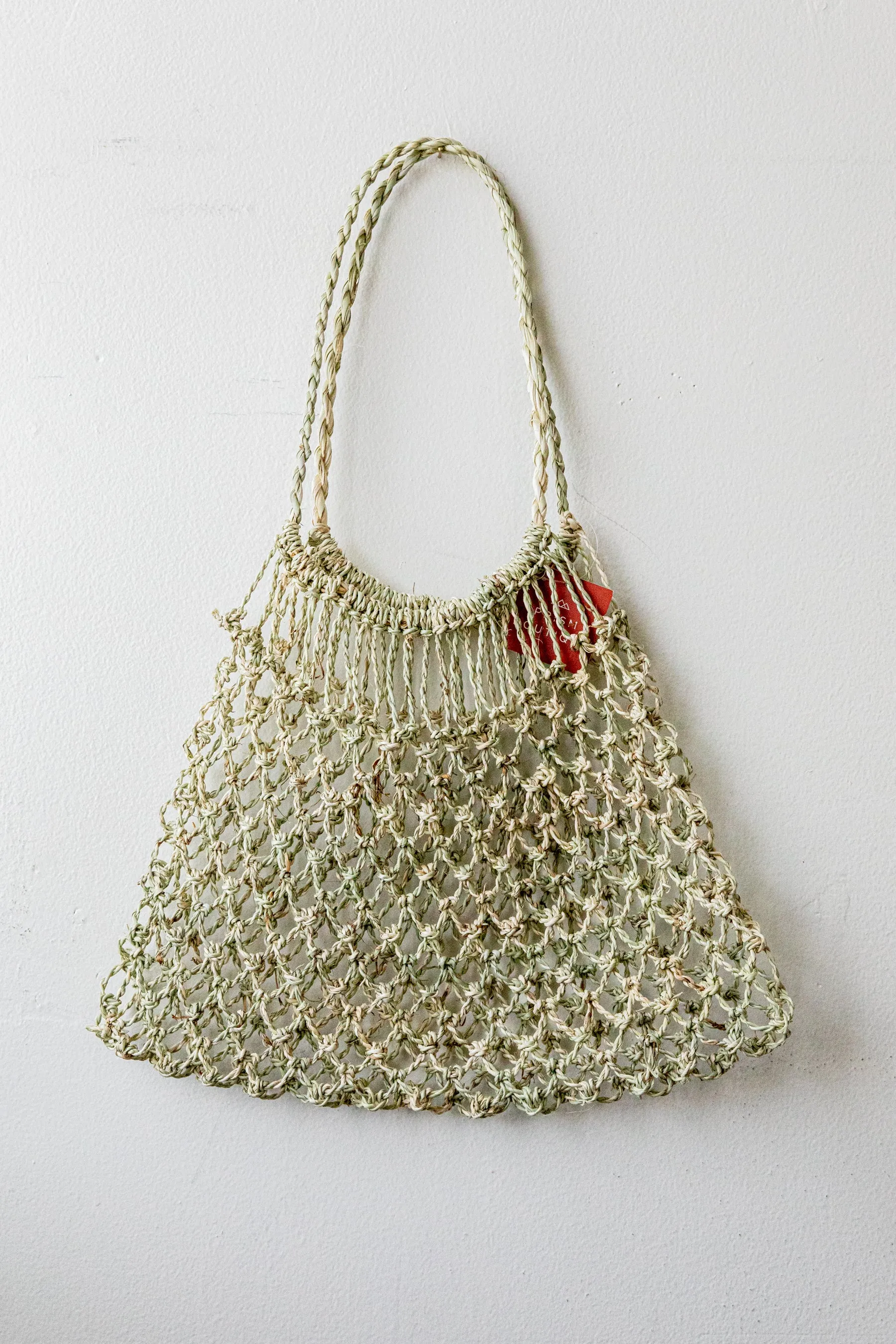 Natural Triangle Bag