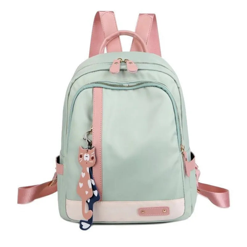 Nylon Waterproof Ladies Fashion Backpacks