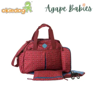 Okiedog Freckles Travel Bag Triangle Red