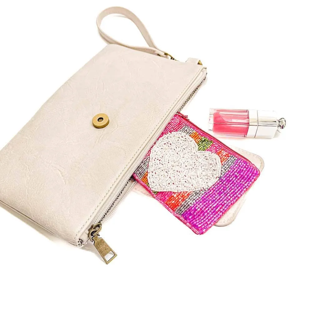 Out & About Beaded Coin Purse