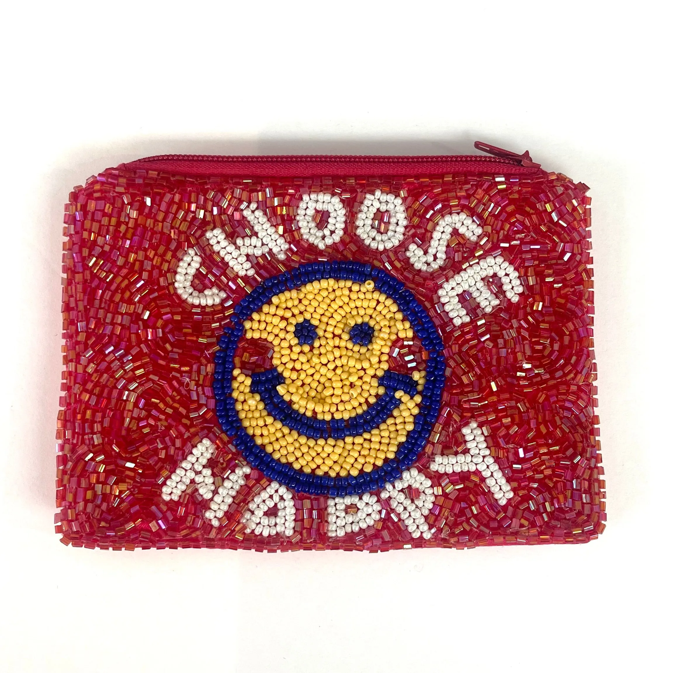 Out & About Beaded Coin Purse