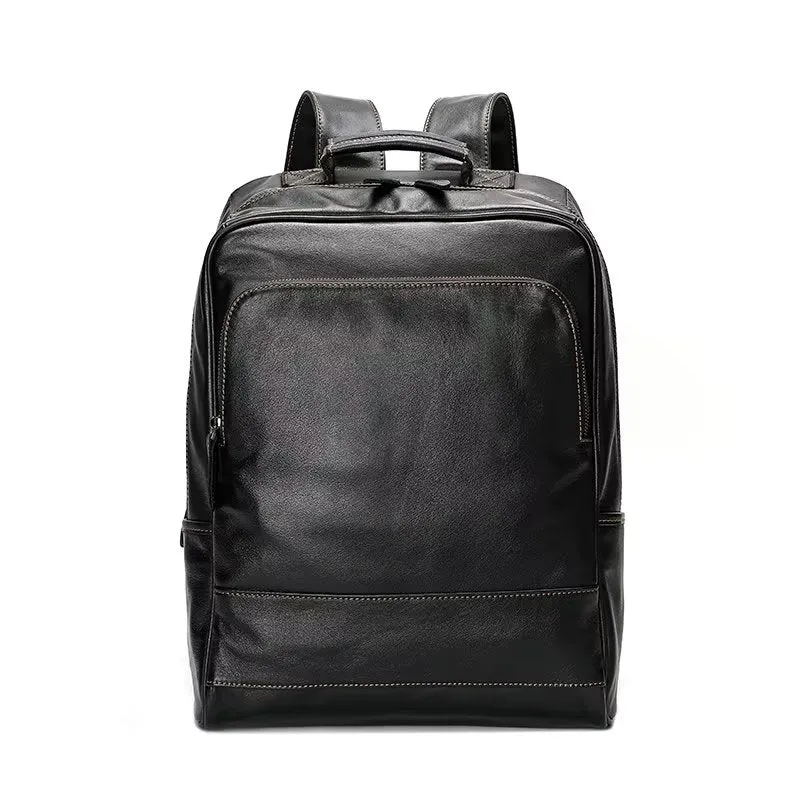 RetroLuxe Chic Leather Backpack